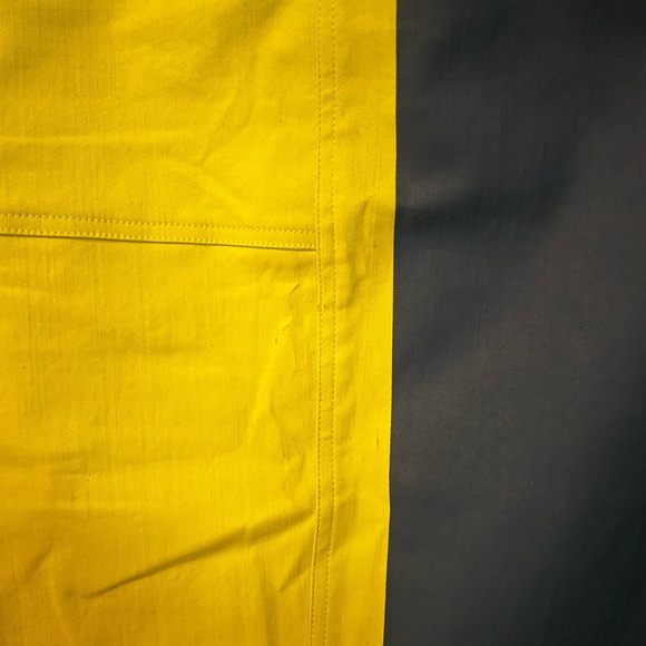 Long Colorblock Denim Slit Skirt - Simon Miller Simi Skirt Fred Segal - Picture 8 of 9